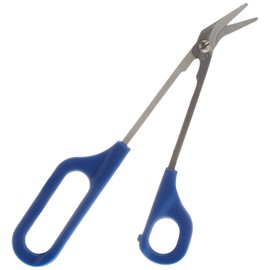 Homecraft Easi-Grip Chiropodist Scissors, Easy Grip Scissors, For Weak Grip or Arthritis, Nail Scissors For Elderly or Disabled