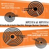 MP22YA Stove Elements Replacement and W10288051 Electric Stove Drip Pans