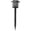 Solar Powered Light Waterproof Mosquito Killer Lamp for Courtyard Garden