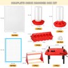 Upgraded Brooder Box for Chick Starter Kit, Chicken Brooder Playpen