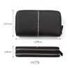 Multi-functional Large Capacity Python Switchable Long Wallet, Men's, W Zipper,