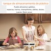 16 Tarros de Plástico Transparente con Tapas 520ml, Recipientes Herméticos