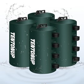 Canopy Water Weights,4 Packs Heavy Duty Tent Water Weights Bag,4 Packs 220lbs,Green