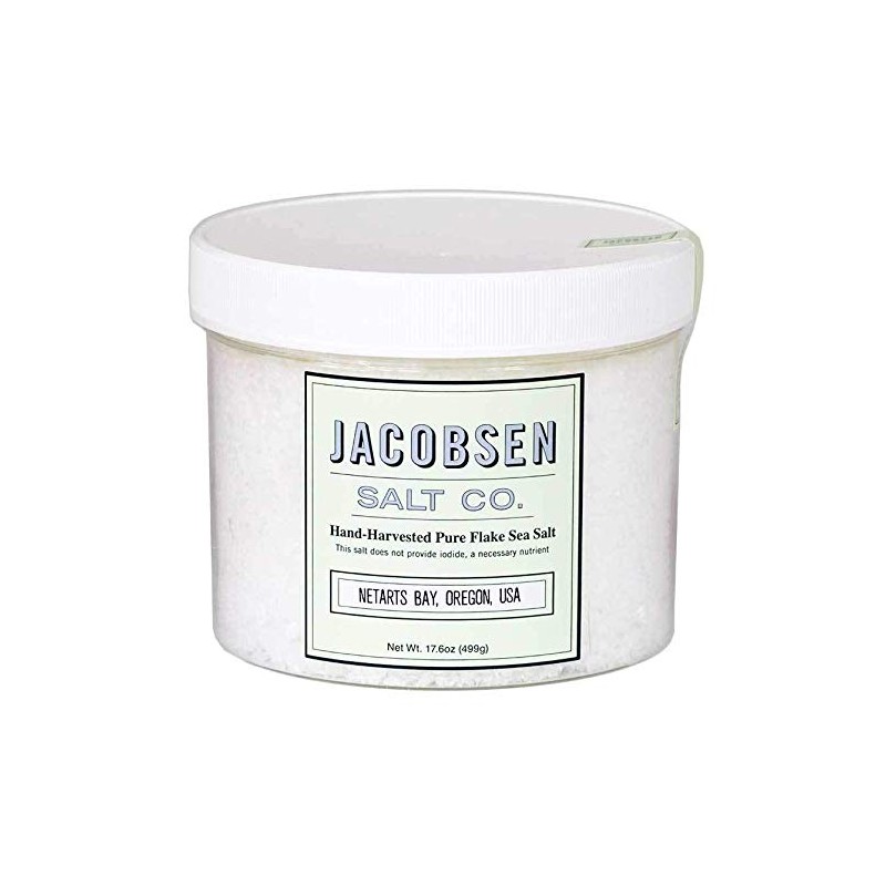 Jacobsen Salt Co. Pure Flake Finishing Salt, 17.6 Ounce