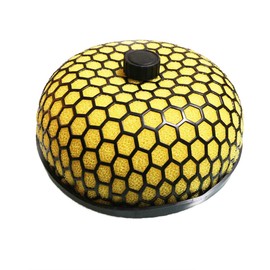 A'sTool Car Air Filter Sponge Washable Engine Intake Dust Collection Efficiency Air Filtration Filtration Fuel Economy Car Filter Universal Mushroom Mold 76mm Yellow Black
