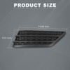 JDMON Front Fog Light Cover Compatible with Honda Pilot 2016