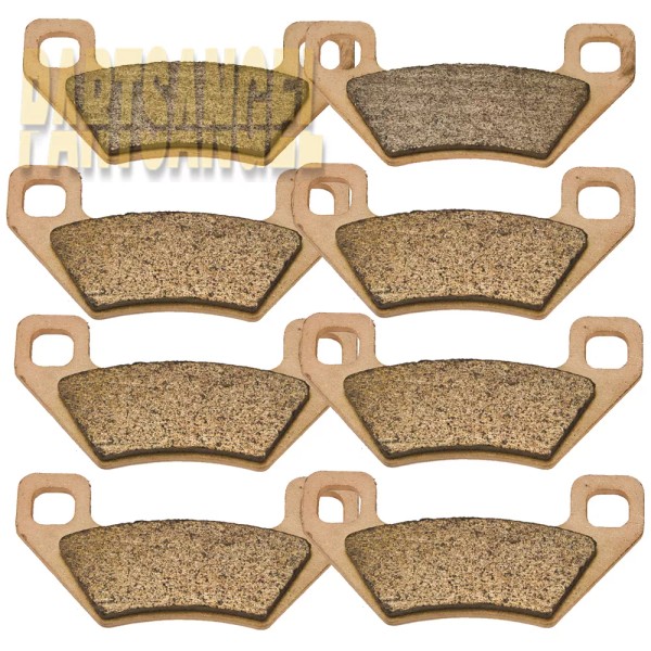 Foreverun Motor Front Rear Sintered Brake Pads For Arctic Cat