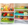 AKINLY 9 Pack Refrigerator Mats,Washable Fridge Mats Liners Easy to