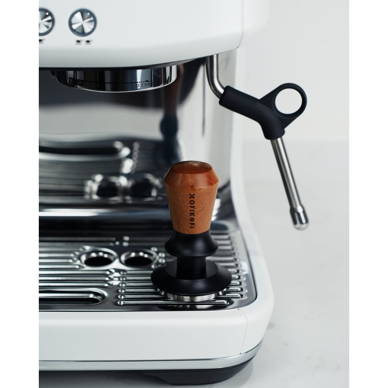 KOFIKOFI 53.3mm Espresso Tamper, Coffee Tamper with Two 30lbs Spring