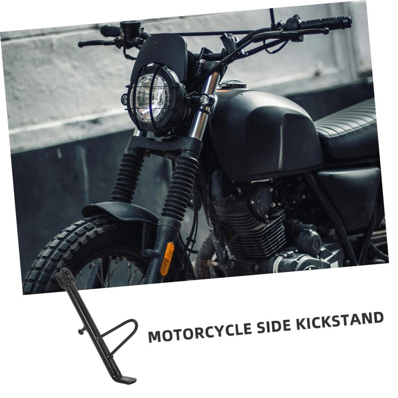 Outanaya Motorcycle Kickstand Adjustable Foot Side Support Stand for Electric