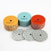 4PCS 100mm (4") Diamond Polishing Pads - Wet Use for