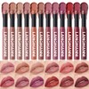 MIRUOKOU (2025 Newest) 12 Colors Matte Nude Lipstick Velvet Long