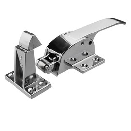 Xnrtop Adjustable Latch Spring Loaded Walk in Freezer Cooler Door Handle Grip