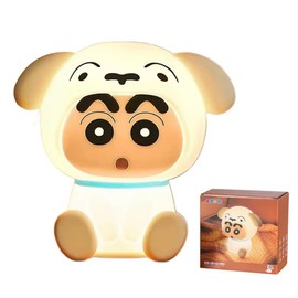 Crayon Shin-chan Pillowside Light, Anime Goods, Night, Cartoon, Cute, Fashionable, Adjustable Brightness, Desktop Figurine, Bedside Stand, Interior Decoration, Birthday Gift