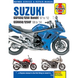 Suzuki GSF650/1250 Bandit & GSX650/1250F (07-14) Haynes Manual (Paperback)