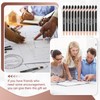 Yeaqee 24 Pcs Inspirational Ballpoint Pens Motivational Black Ink Retractable