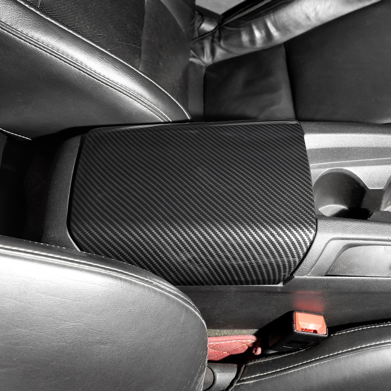 SQQP Center Console Cover Armrest Box Trim Waterproof Protector Fit