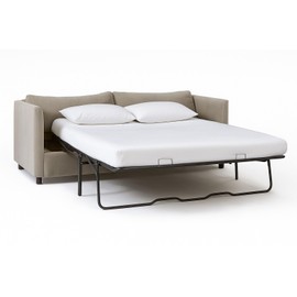 Rajlinen Full Sleeper Sofa Bed Sheets, 100% Egyptian Cotton, 4 Piece Set, Deep Pocket Fitted Sheet, Soft, Cooling, Breathable, Fits Up to 8 Inch Mattress, Luxury Hotel Quality, White