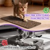 Wall Cat Scratcher for Indoor Cats,19.6x7.8”Corner Cat Scratcher,Cat Scratch Pad