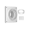 Dryer Vent Connector Kit,Dryer Vent Wall Plate for 4 inch