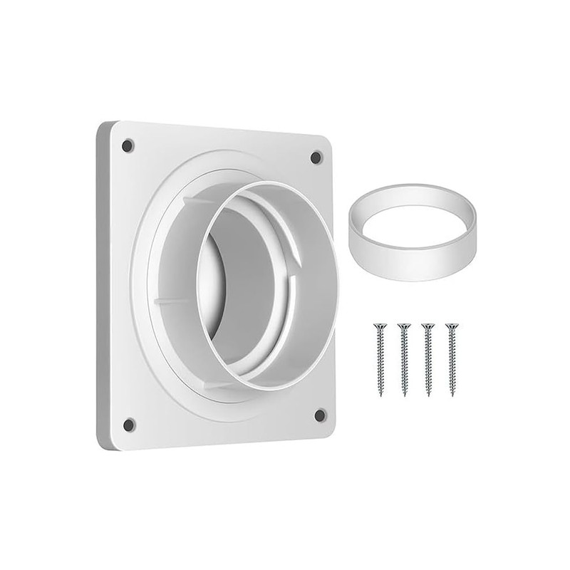 Dryer Vent Connector Kit,Dryer Vent Wall Plate for 4 inch