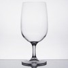 TrueCraftware- 20 oz Polycarbonate Goblet Glass Clear Color- Beverage Stemmed