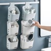 MORNITE 3 Pcs Hanging Shower Basket Caddy, Portable Walll Storage