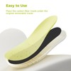 LITTLEBLACK Real Carbon Fiber Insole(1 Pair),Hard Foot Plates for Turf