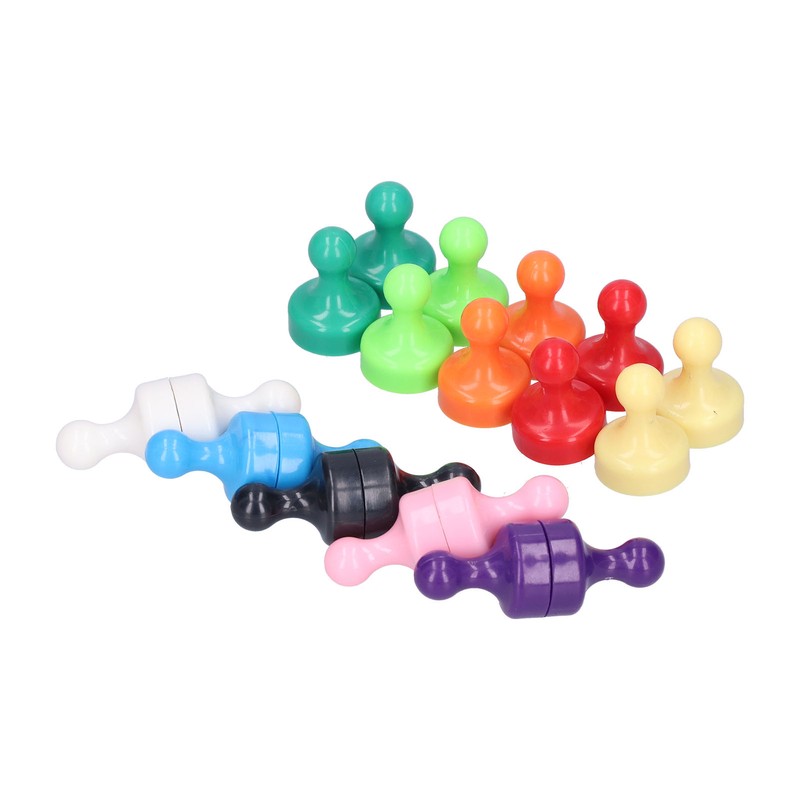 20Pcs Strong Magnet Push Pins for Memo Board Painting Calligraphy