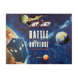 Vintage 1989 Doctor Dr Who The Battle For The Universe Board Game By The Games Team Ltd - Complete In The Original Box