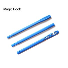 55 cm Magic Hair Curlers Spiral Curls Styling Kit for Girl and Women, No Heat Corkscrew Curls Styling and Hooks for Extra Long Hair up to 22"(20Pack)