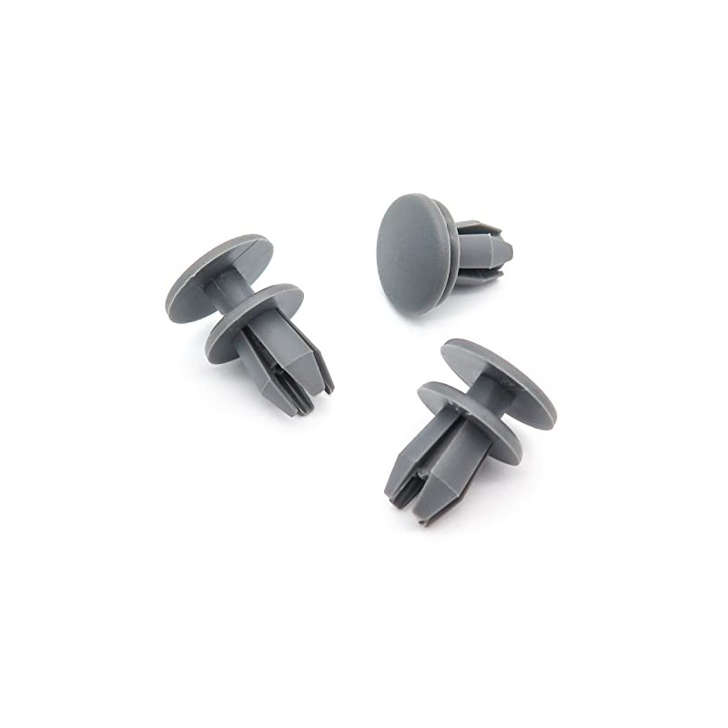 VVO Fasteners Plastic Interior Side Trim Clip, Grey (Pack of