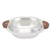 Children Rice Bowl Bear 304 Stainless Steel Multifunctional Dual Ears