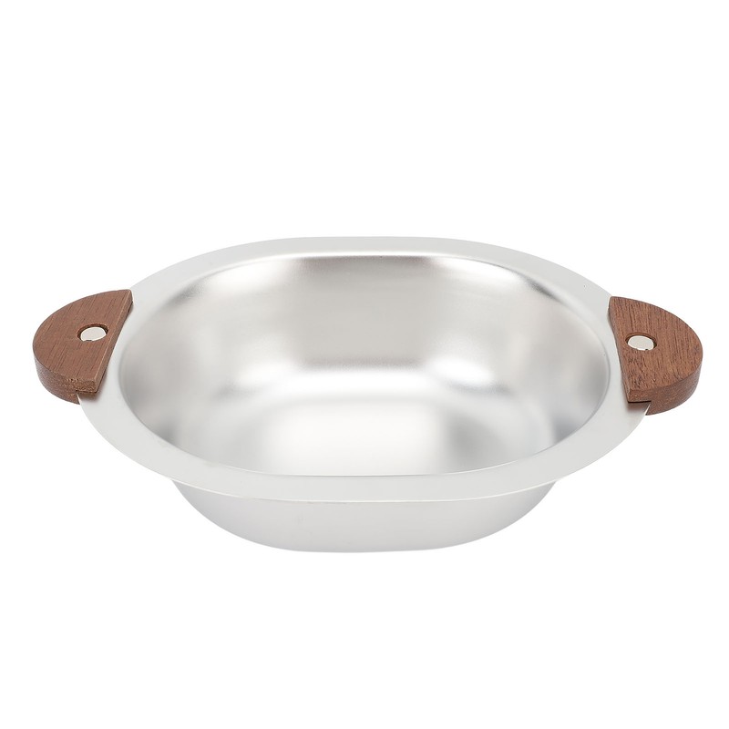 Children Rice Bowl Bear 304 Stainless Steel Multifunctional Dual Ears