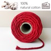 LEVIATAN Natural Macrame Yarn - 200 m Super Soft Macrame