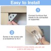 Triangle Support Made of Stainless Steel, Pack of 10 Angle