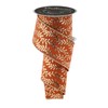 Brilliance Foil Leaf Wired Ribbon for Bows, Wreaths, Garlands, Gift