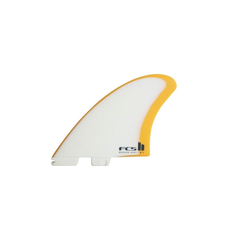 FCS II Modern Keel PG M-L Mango/White Fins
