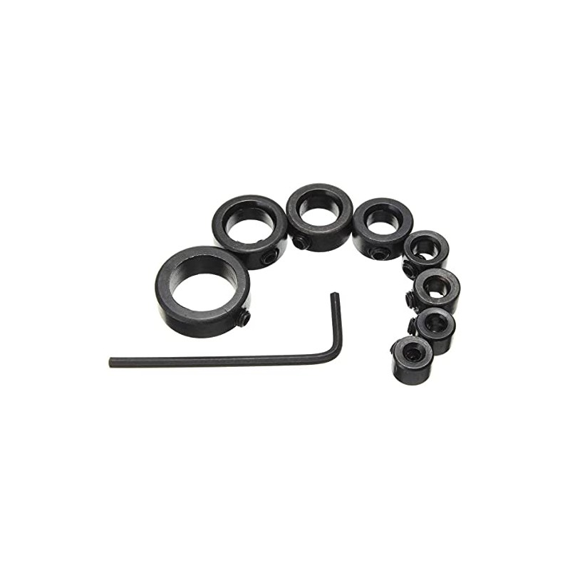 Yakamoz 2 Set Drill Stop Assortment, 8-Piece Drill Depth Stop