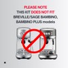 Stainless Steel Precision Kit Compatible with Double Boiler Breville/Sage. IMS
