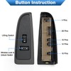 TOP-MAX Passenger Side Power Window Switch w/Bezel Compatible with 2003-2007