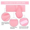 Diadema Con Velcro Suave Lavable Para Spa Maquillaje 60 Pcs