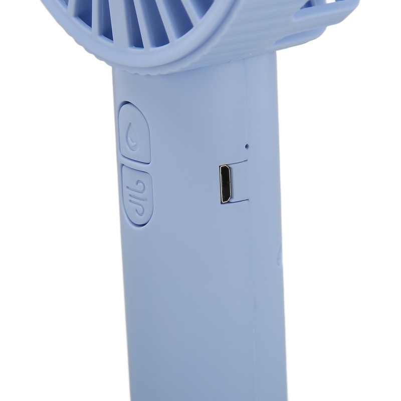Handheld Fan Automatic Spraying USB Charging Humanized Grille Design Low