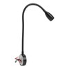 LED Reading Light 3W Wall Mount Reading Lamp Flexible Gooseneck
