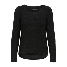 ONLY Women's Onlgeena Xo L/S Pullover Knt Noos Jumper, Black (Black), 12 UK