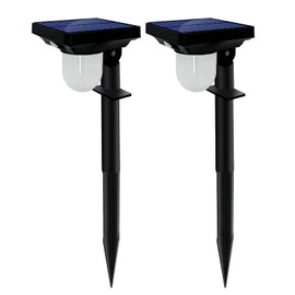 Super Bright Outdoor Solar Garden Lights Motion Sensor Pathway Light Landscape Lighting for Yard, IP65 Waterproof Solar Powered Porch Lights Walkway Lawn Patio Garden Decor