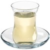 Vikko Turkish Tea Glasses and Saucers, 4 Oz Turkish Tea