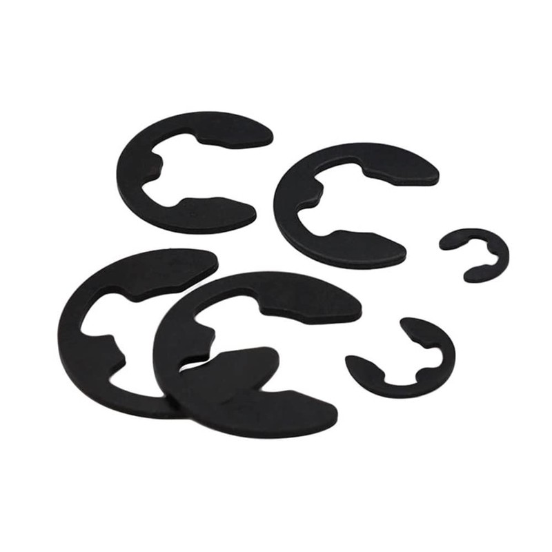 CONPHERON Manganese Steel E-Clip Retaining Snap Opening Ring Circlip 6mm,