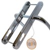 Fab Fix Balmoral Hardex Chrome UPVC Lever Door Handles 92pz