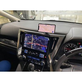 SIXTHSENSE Alphard 30 Series In-Car Smartphone Holder, In-Car Smartphone Stand, In-Car Smartphone Clip, Magnetic Hold Square Type